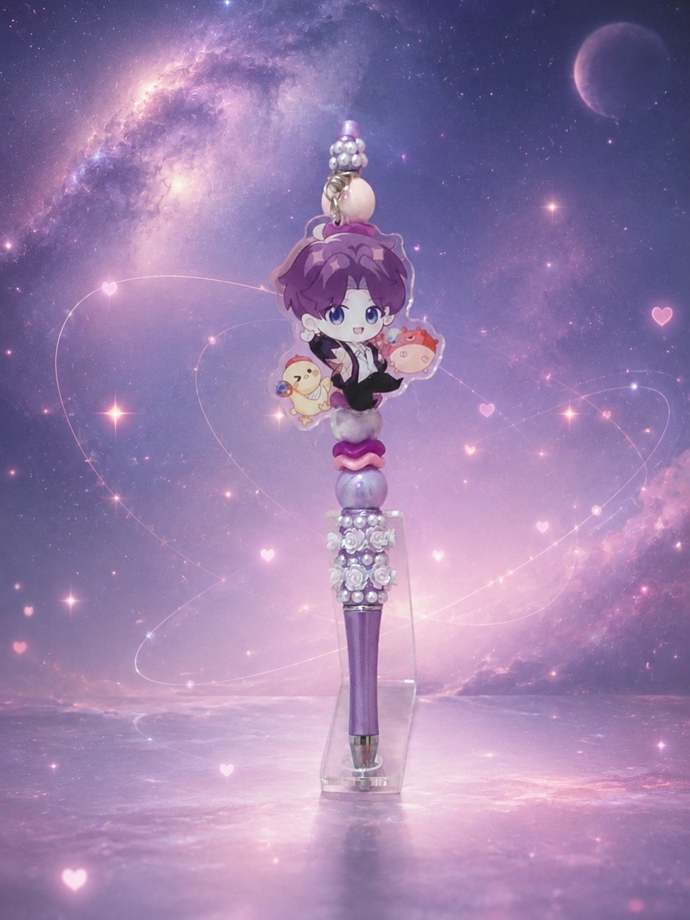 Love and Deepspace Rafayel Handmade Beaded Pen - Picture 6 of 12